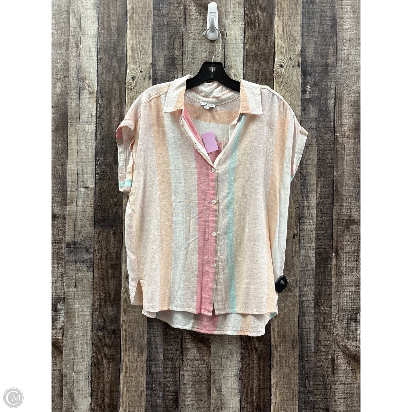 Top Sleeveless By Splendid In Striped Pattern, Size: S