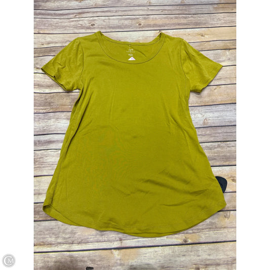 Top Short Sleeve Basic By J. Jill In Green