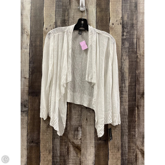 Cardigan By Inc In White, Size: Xl