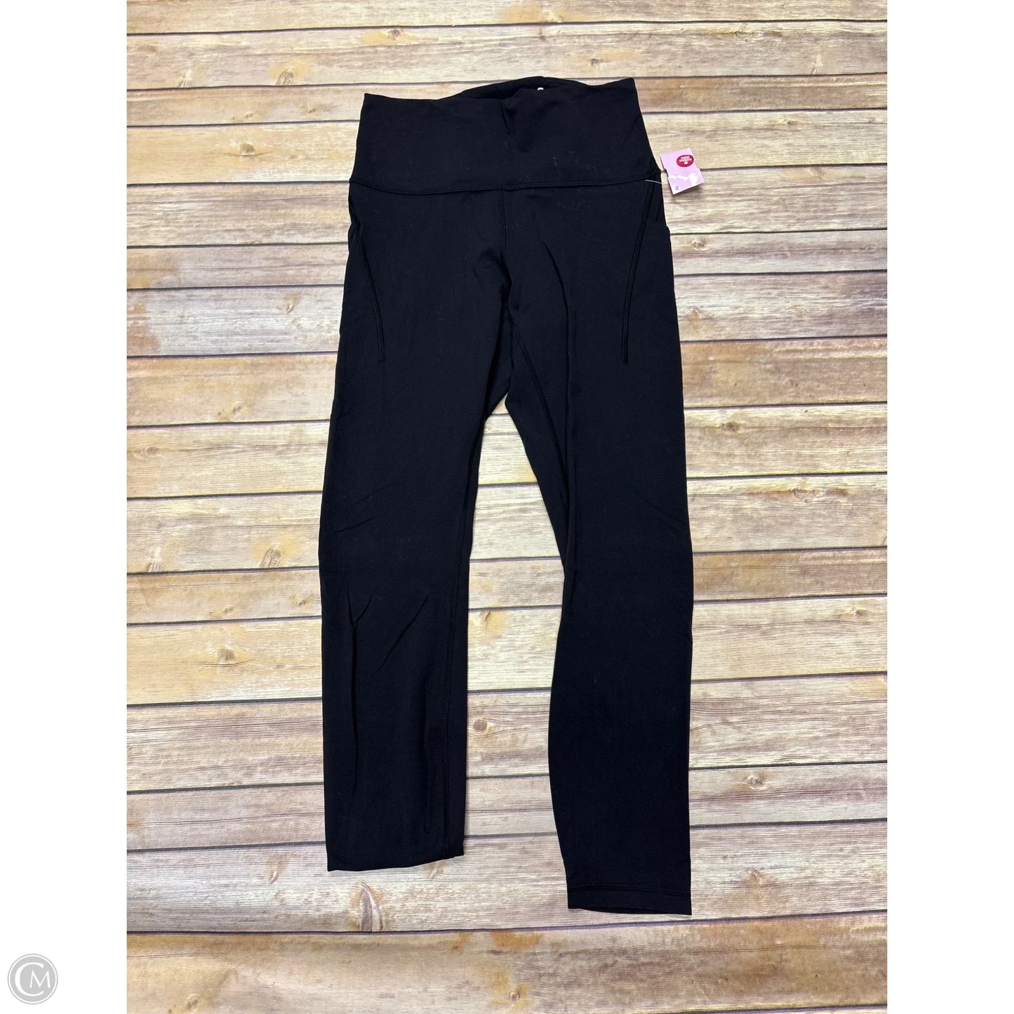 Athletic Pants By Lululemon In Black, Size: 8