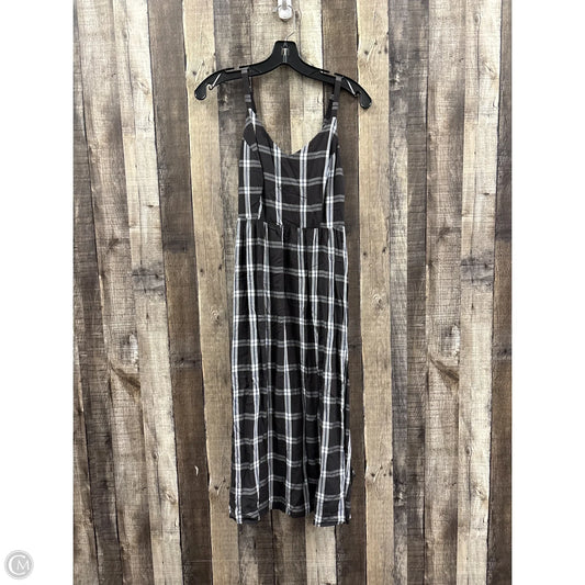 Dress Casual Midi By Old Navy In Checkered Pattern, Size: Xs