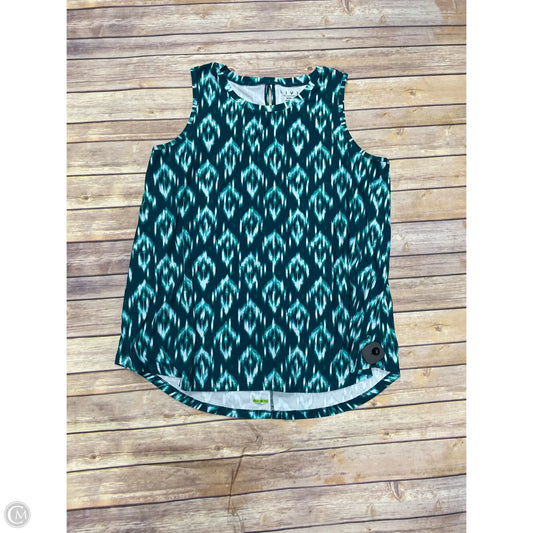 Athletic Tank Top By Livi Active In Blue, Size: 1x