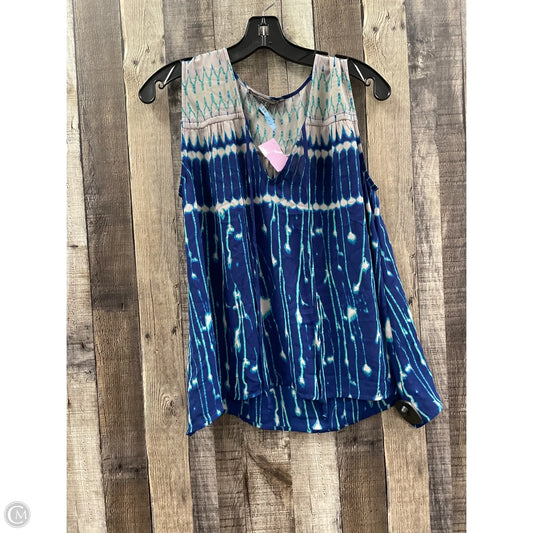 Tank Top By Bcbgmaxazria In Blue, Size: M