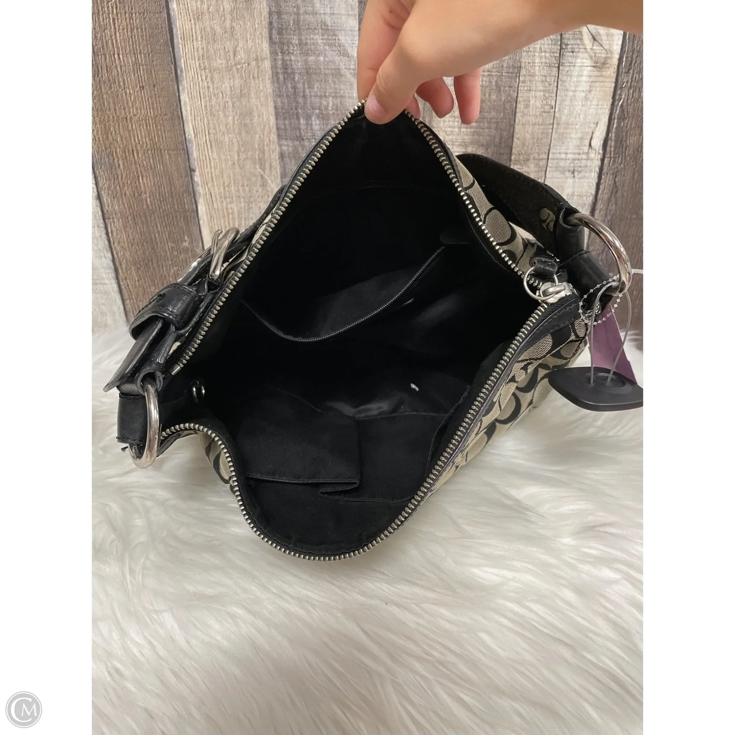 Handbag Designer By Coach, Size: Medium