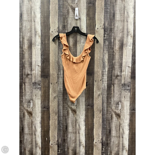Bodysuit By Honey Punch In Orange, Size: S