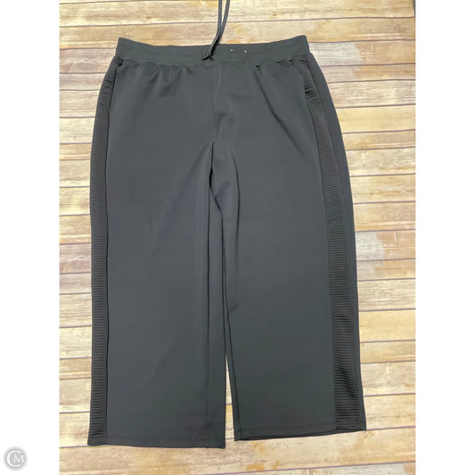 Athletic Pants By Xersion In Black, Size: 2x