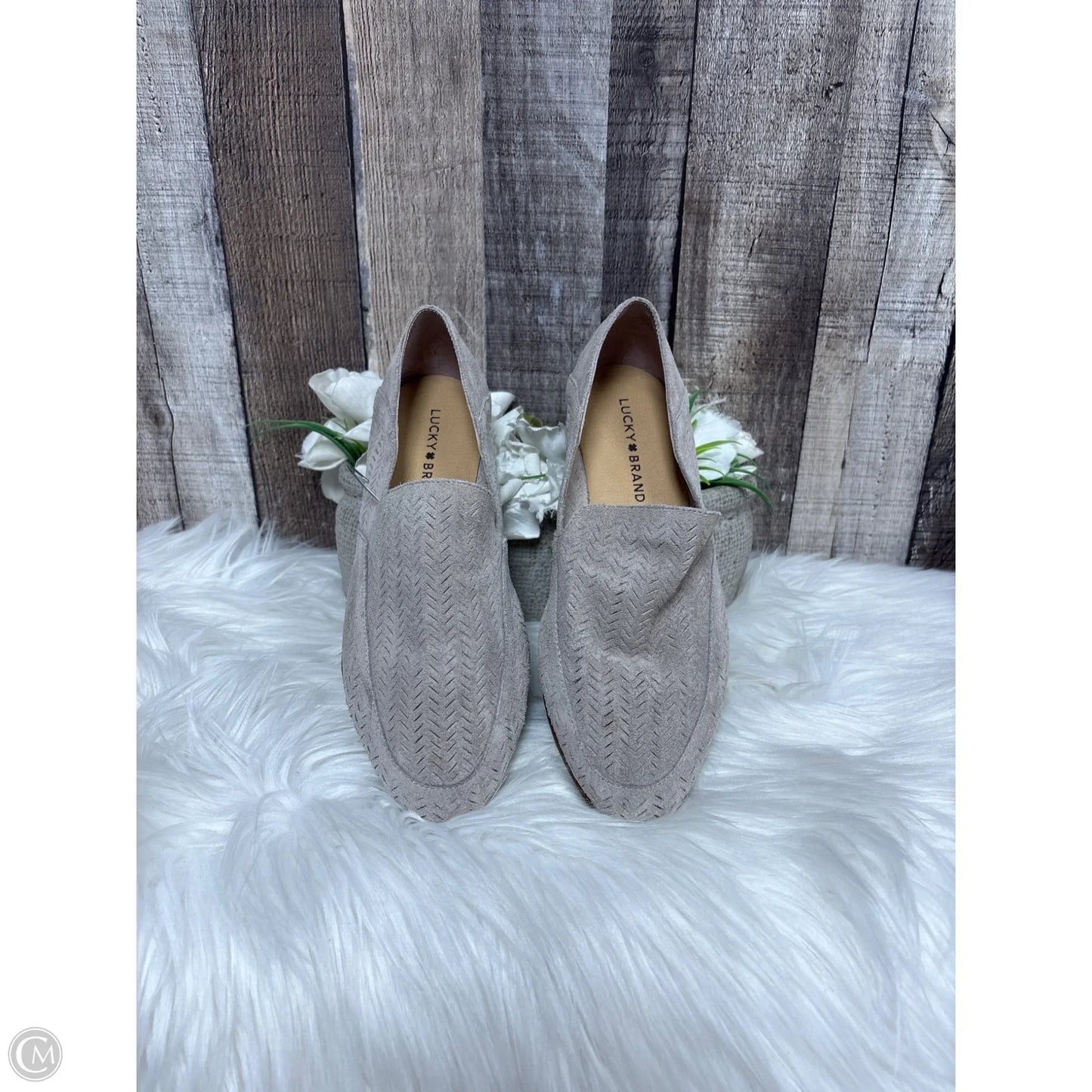 Shoes Flats By Lucky Brand In Beige, Size: 7.5