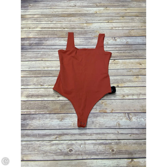 Bodysuit By Abercrombie And Fitch In Orange, Size: S