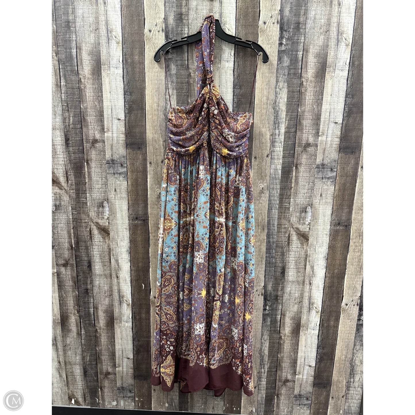 Dress Casual Maxi By Lovestitch In Brown, Size: L