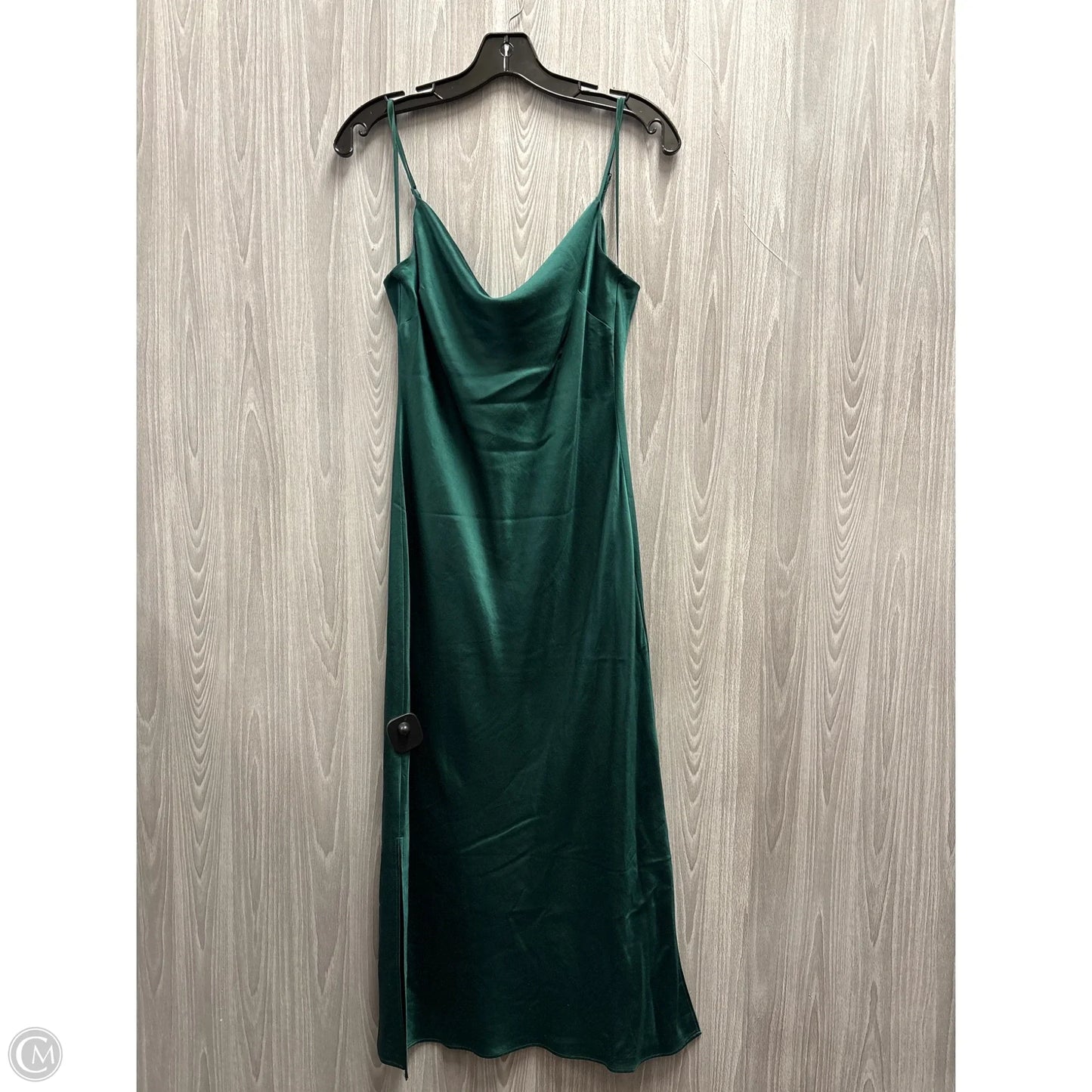 Dress Casual Maxi By Express In Green, Size: M