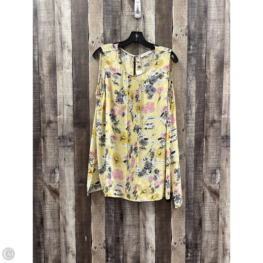 Tank Top By Rose And Olive In Yellow, Size: 1x