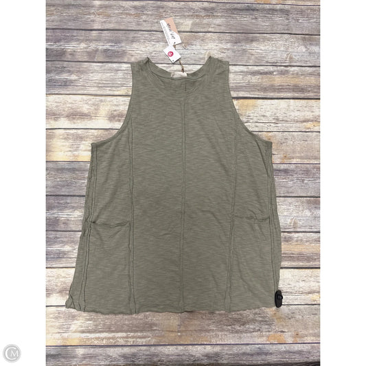 Tank Top By New In In Green, Size: 2x