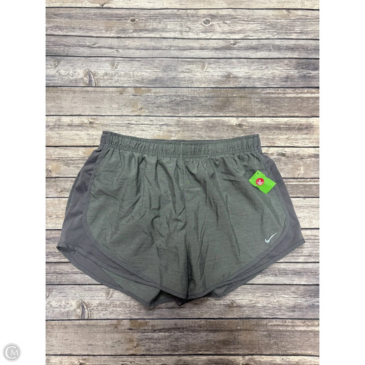 Athletic Shorts By Nike In Grey, Size: Xl