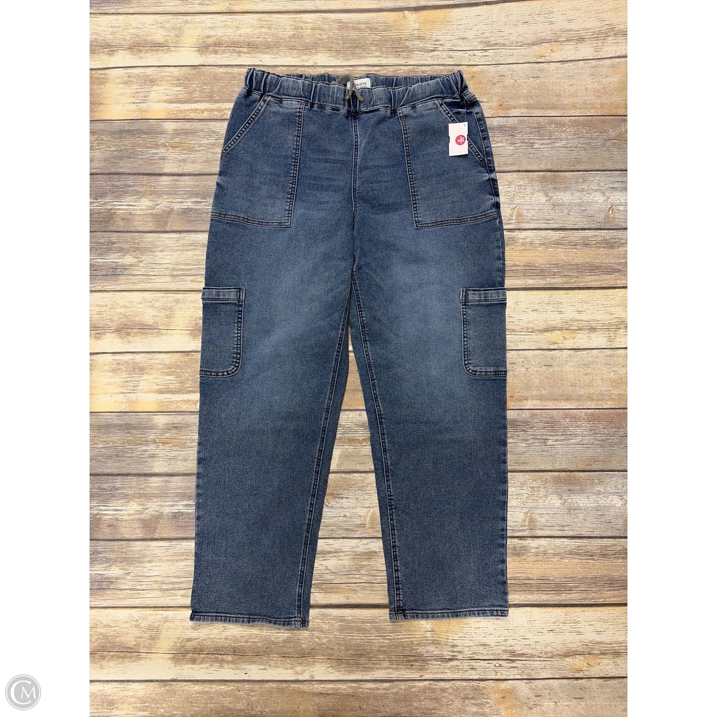 Pants Wide Leg By Maurices In Blue Denim, Size: 12