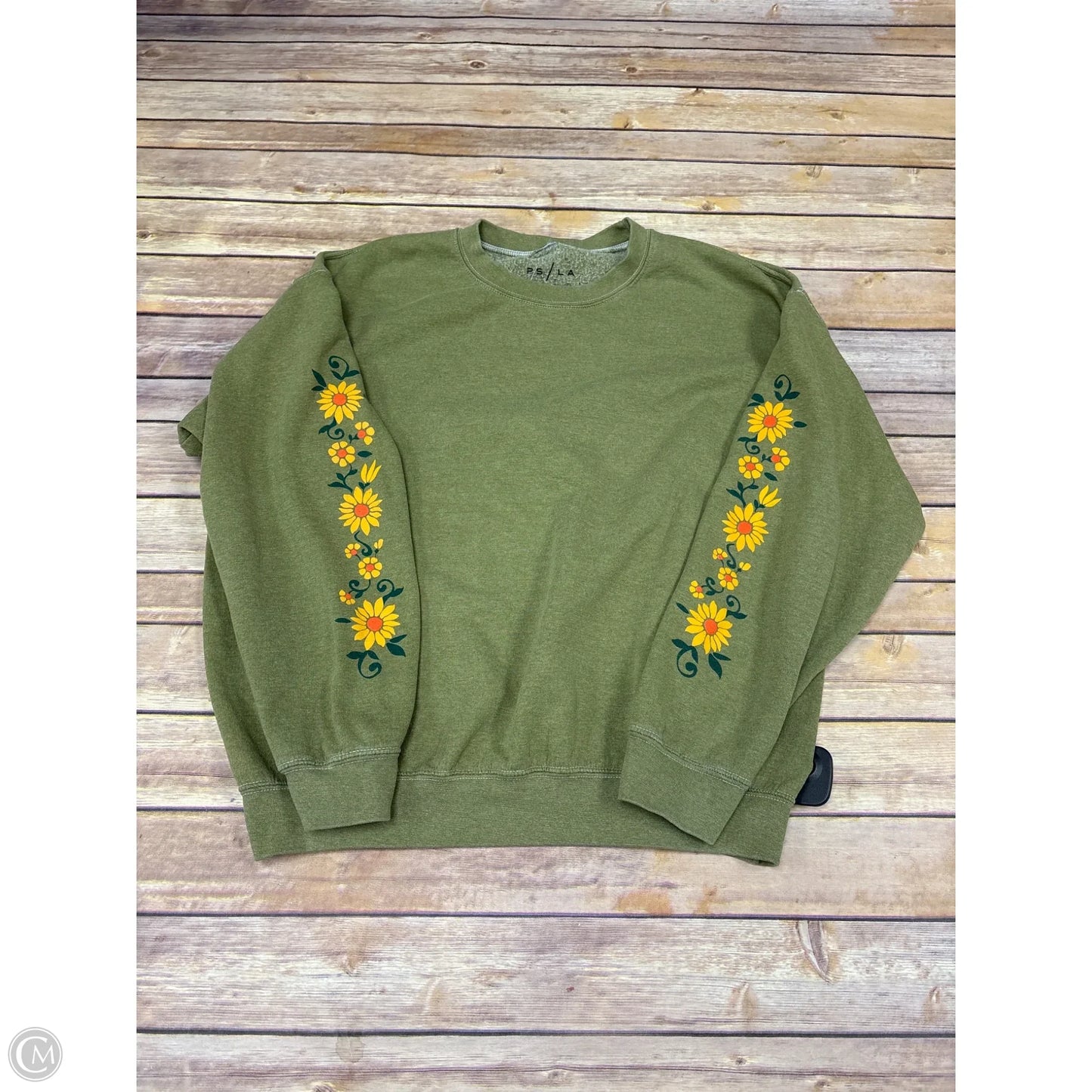 Sweatshirt Crewneck By Cmf In Green, Size: S