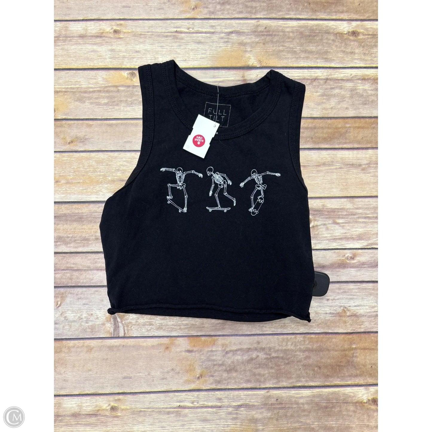 Tank Top By Full Tilt In Black, Size: S