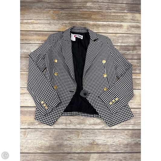 Blazer By Steve Madden In Checkered Pattern, Size: S