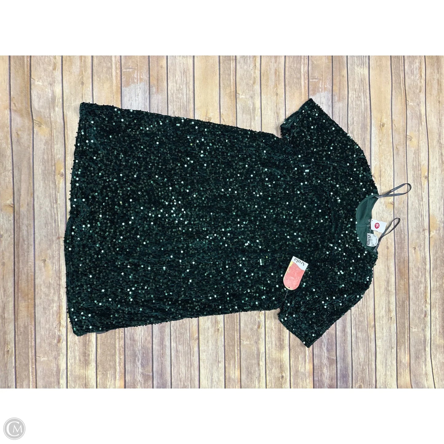 Dress Party Short By Arula In Green, Size: 1x