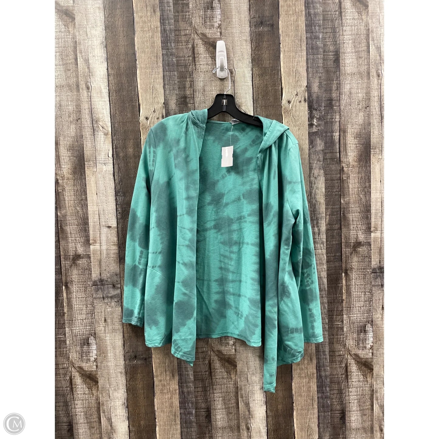 Cardigan By Chicos In Green, Size: S