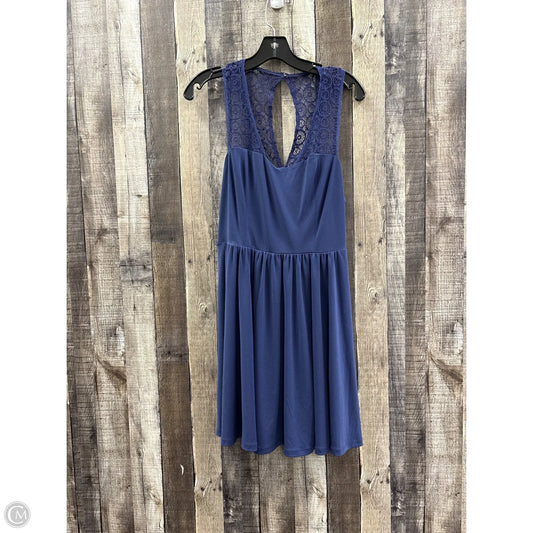 Dress Casual Short By Bcbg In Blue, Size: M