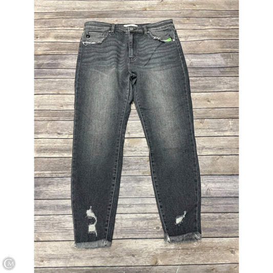 Jeans Skinny By Kancan In Grey, Size: 16