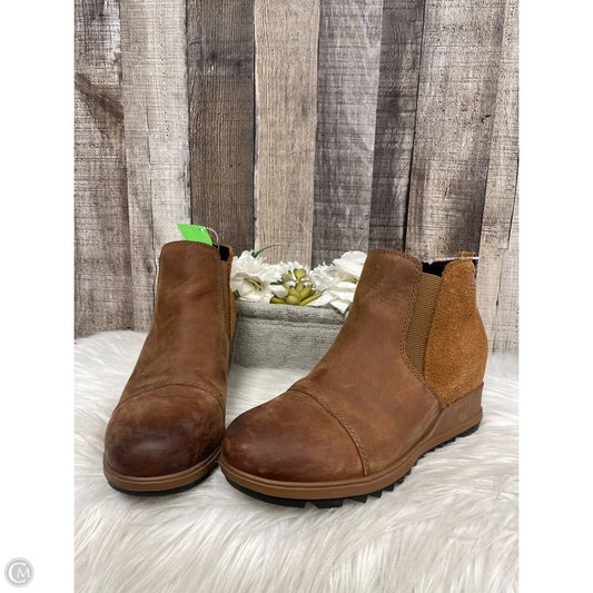 Boots Ankle Flats By Sorel In Brown, Size: 7