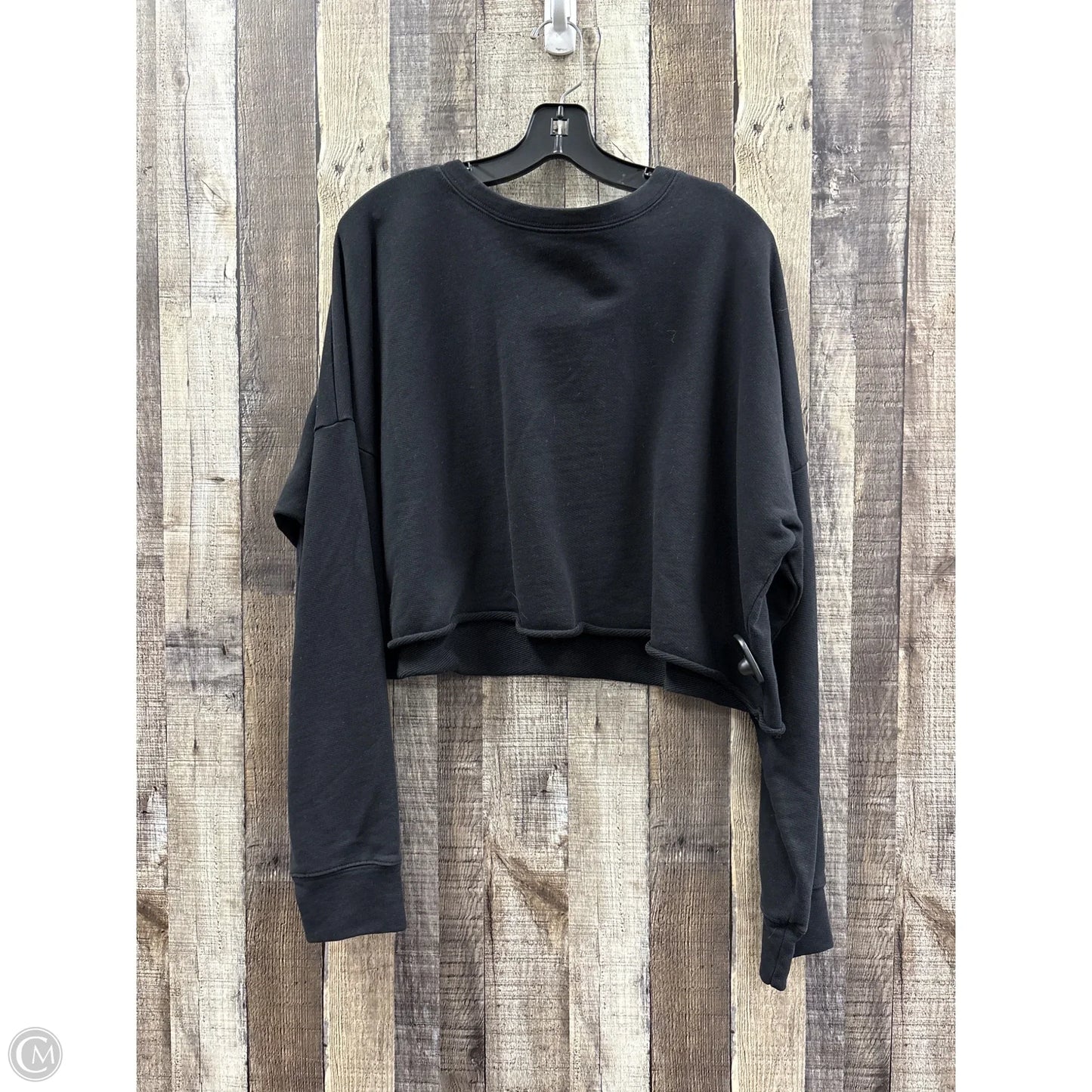 Sweatshirt Collar By Cme In Black, Size: M
