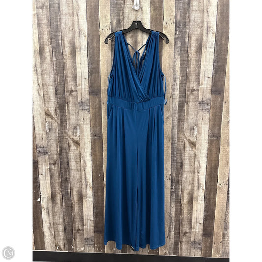 Jumpsuit By Torrid In Blue, Size: 1x