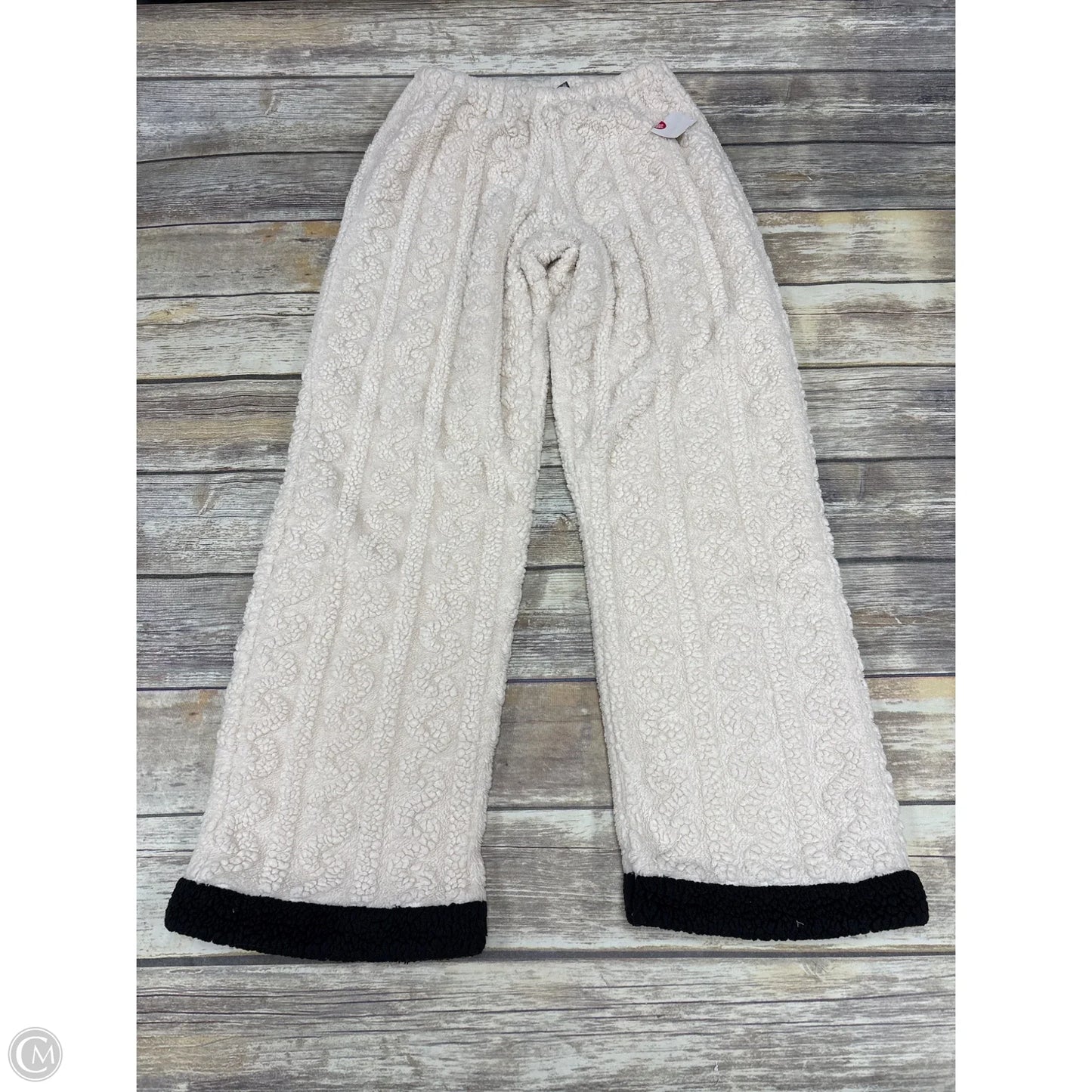 Pajamas 2pc By Tart In Black & Cream, Size: M
