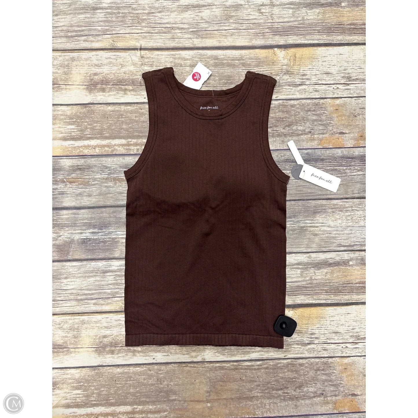 Top Cami By Cme In Brown, Size: M