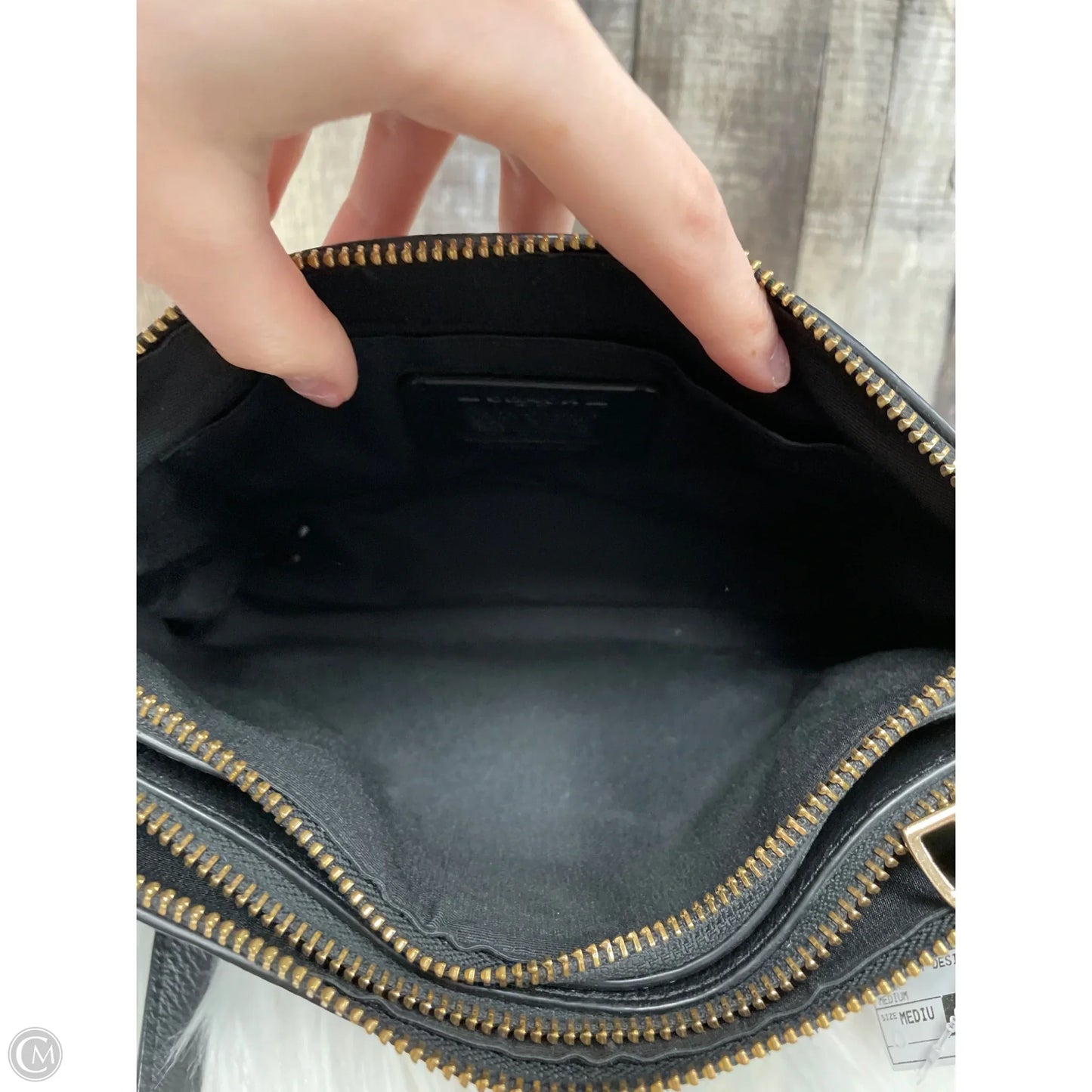 Crossbody Designer By Coach, Size: Medium