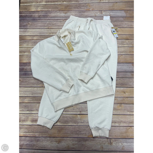 Pants Set 2pc By Michael By Michael Kors In Ivory, Size: M