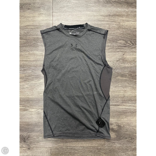 Athletic Tank Top By Under Armour In Grey, Size: L