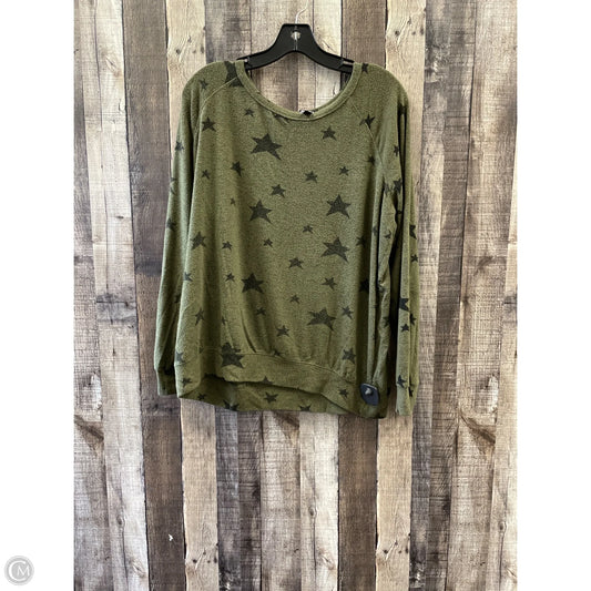 Top Long Sleeve By Buffalo David Bitton In Green, Size: Xl
