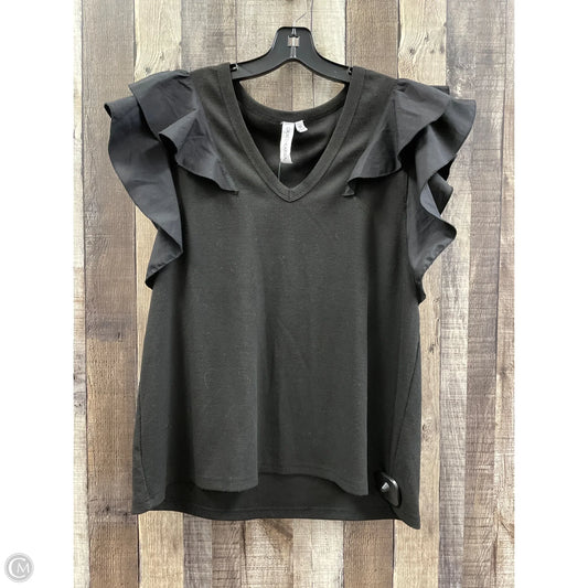 Top Sleeveless By Grace Karin In Black, Size: 1x