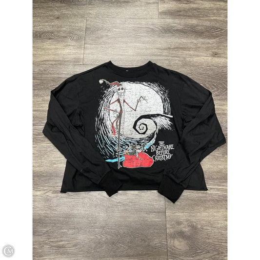 Top Long Sleeve By Disney Store In Black, Size: Xs