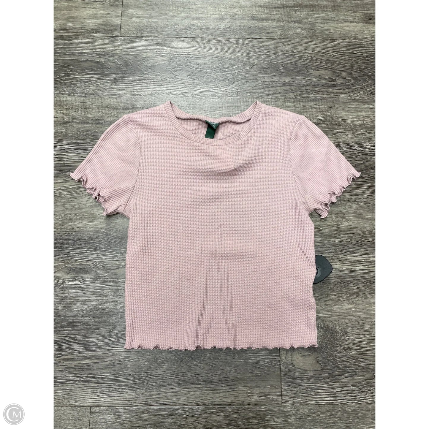 Top Short Sleeve By Wild Fable In Mauve, Size: S