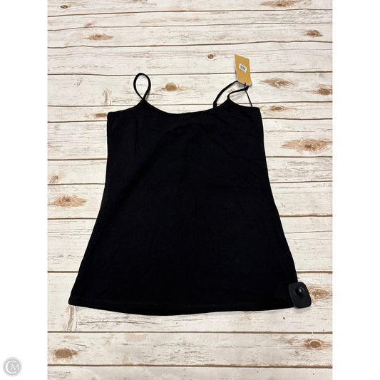 Tank Top By Halogen In Black, Size: M