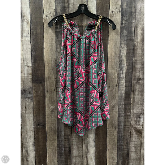 Top Sleeveless By New York And Co In Multi-colored, Size: Xxl
