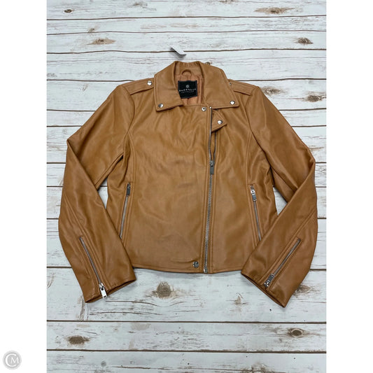 Jacket Moto By Bagatelle In Orange, Size: M