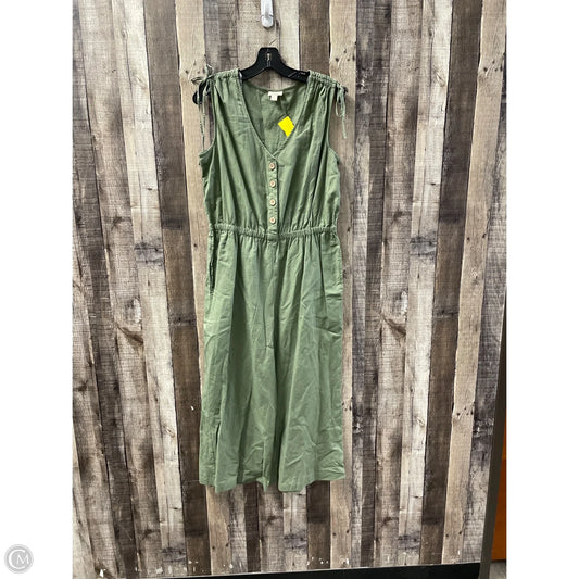 Jumpsuit By Sonoma In Green, Size: L