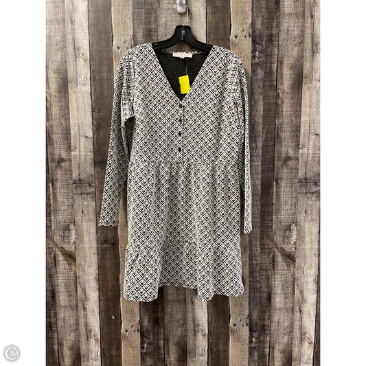 Dress Casual Short By Loft In Black & White, Size: S