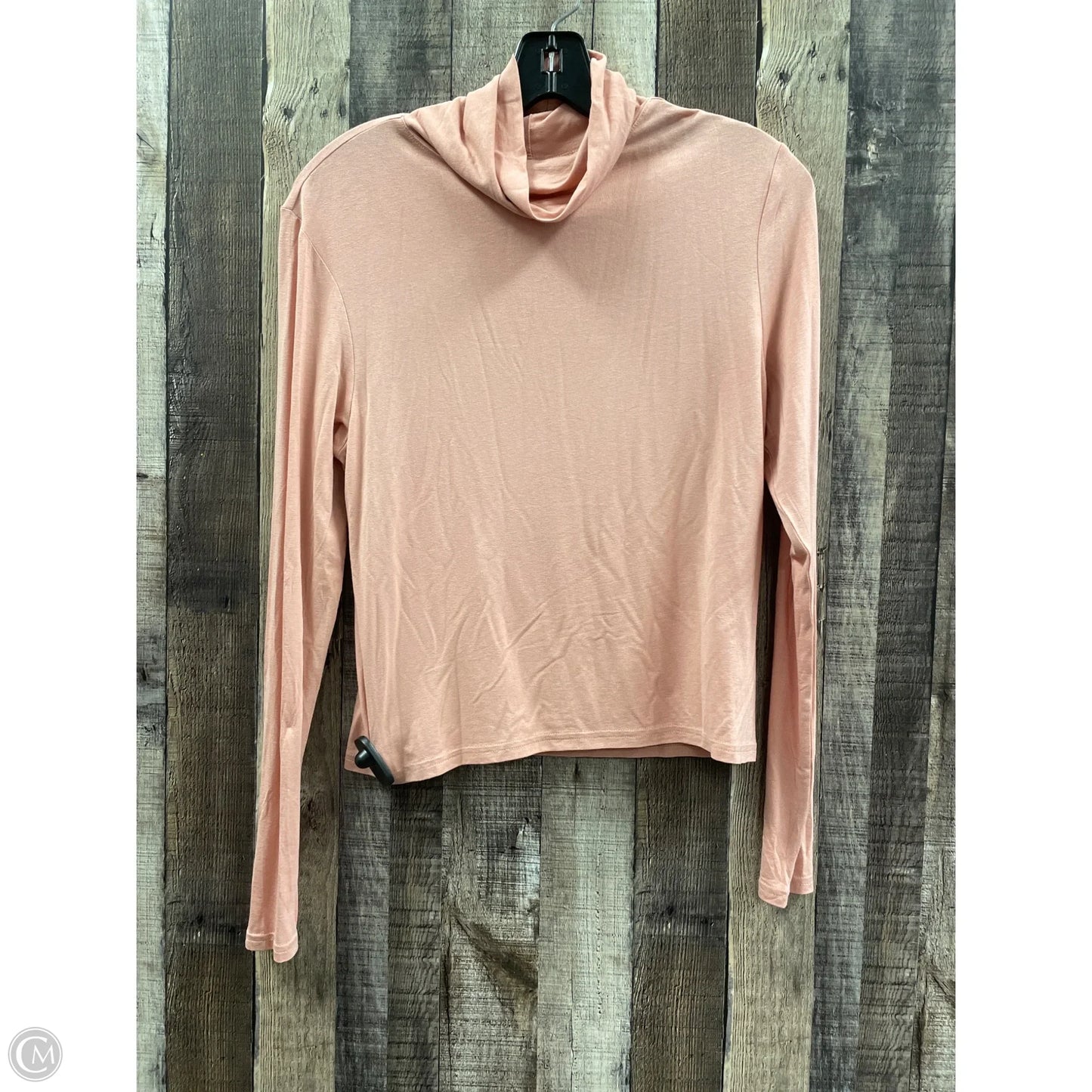 Top Long Sleeve By Divided In Mauve, Size: L