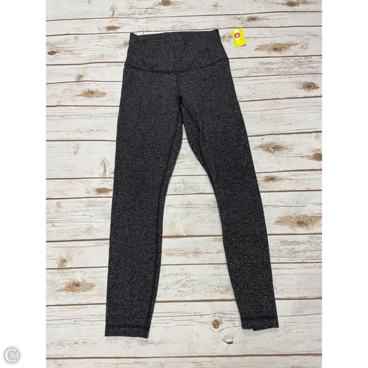 Athletic Leggings By Lululemon In Grey, Size: S