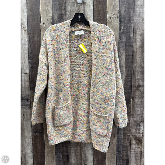 Sweater Cardigan By Sienna Sky In Multi-colored, Size: M