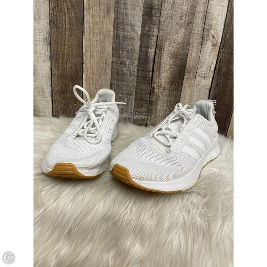 Shoes Athletic By Adidas In White, Size: 10