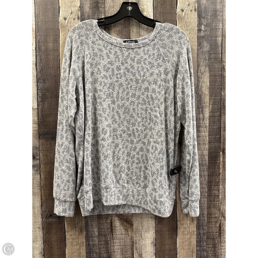 Top Long Sleeve By Buffalo David Bitton In Grey, Size: S