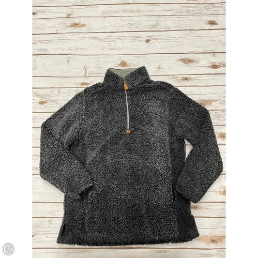 Jacket Fleece By Pink Lily In Grey, Size: S
