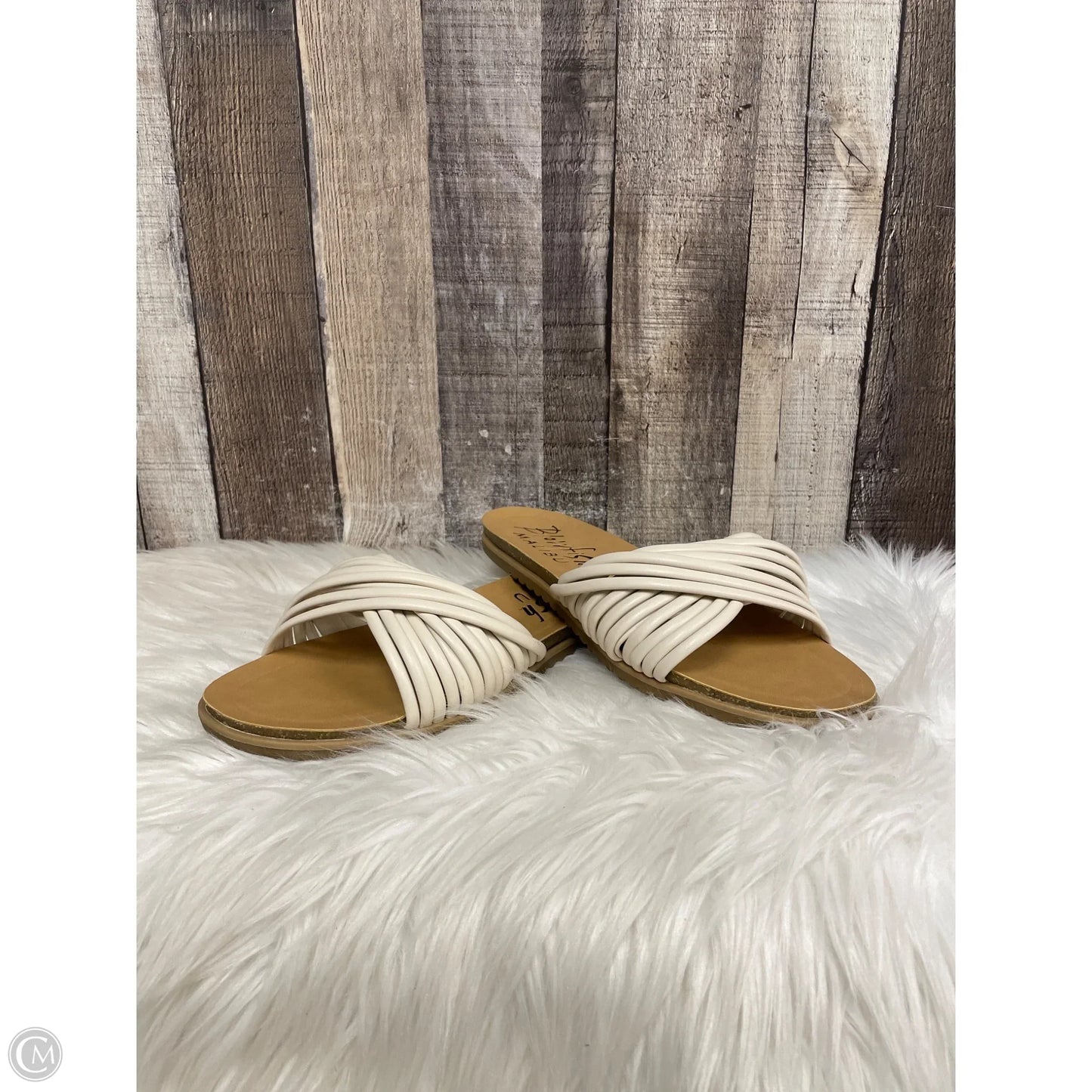 Sandals Flats By Blowfish In Ivory, Size: 10