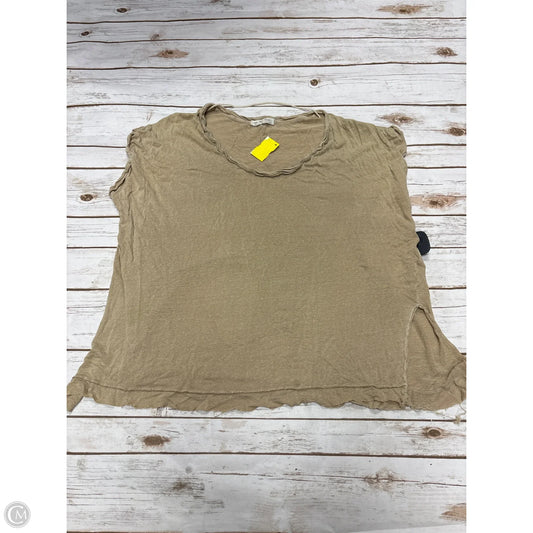 Top Short Sleeve By We The Free In Tan, Size: S